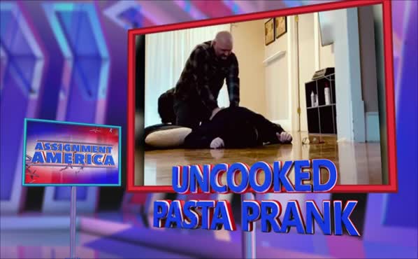 Assignment America: Uncooked Pasta Prank